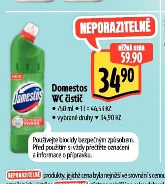 Domestos WC čistič