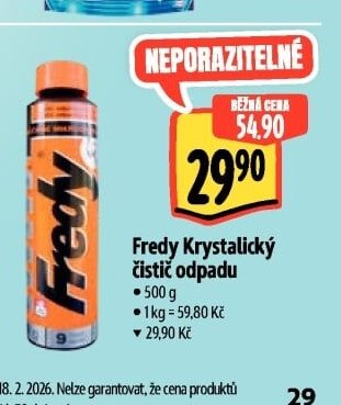 Fredy Krystalický čistič odpadu