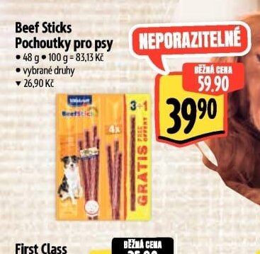 Beef Sticks Pochoutky pro psy