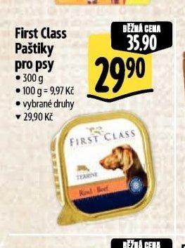 First Class Paštiky pro psy