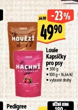 Louie Kapsičky pro psy