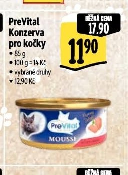 PreVital Konzerva pro kočky