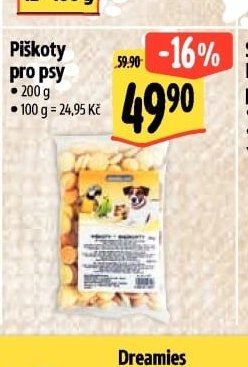 Piškoty pro psy
