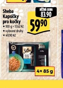 Sheba Kapsičky pro kočky