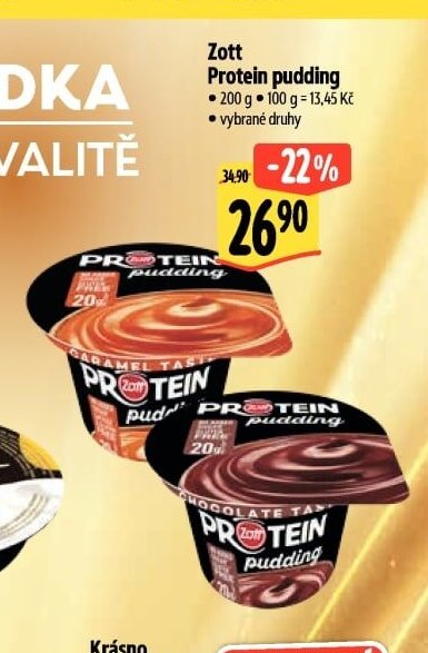 Zott Protein pudding