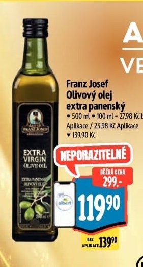 Franz Josef Olivový olej extra panenský