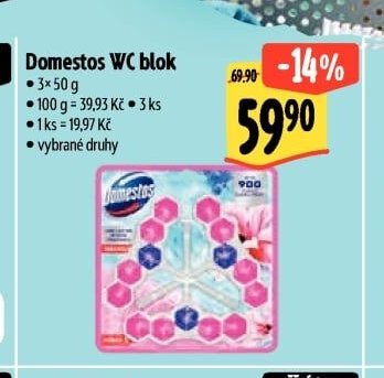 Domestos WC blok