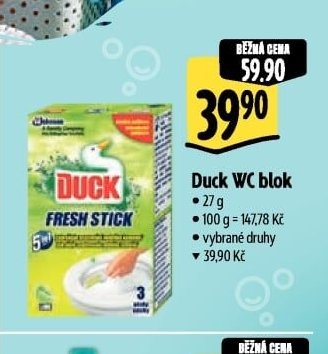 Duck WC blok