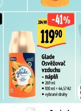Glade Osvěžovač vzduchu - náplň