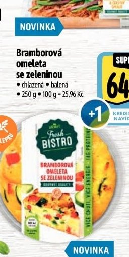 Bramborová omeleta se zeleninou