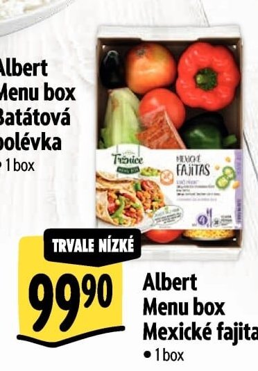 Albert Menu box Mexické fajitas