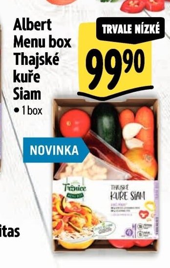 Albert Menu box Thajské kuře Siam