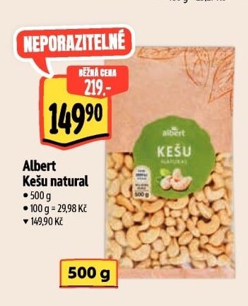 Albert Kešu natural