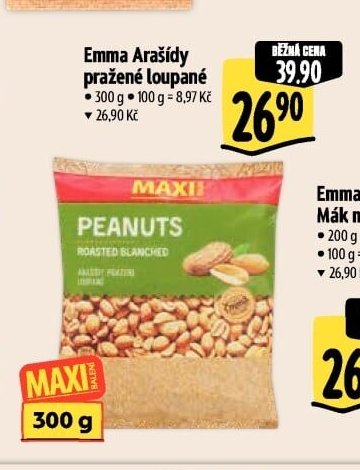 Emma Arašídy pražené loupané