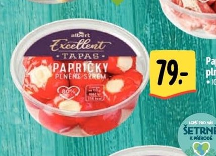 Papričky plněné sýrem
