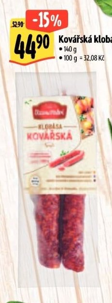 Kovářská klobása