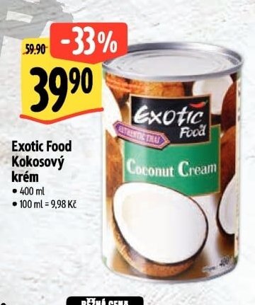 Exotic Food Kokosový krém