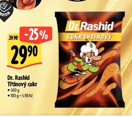 Dr. Rashid Třtinový cukr