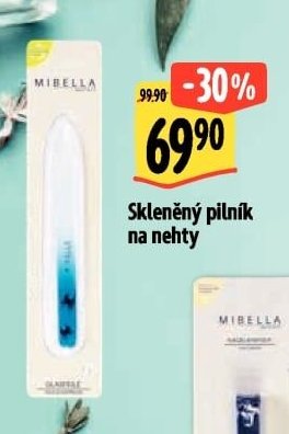 Skleněný pilník na nehty
