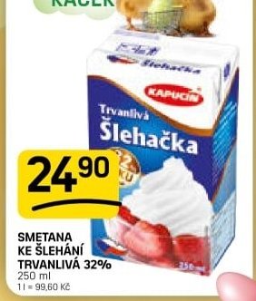 SMETANA KE ŠLEHÁNÍ TRVANLIVÁ 32%