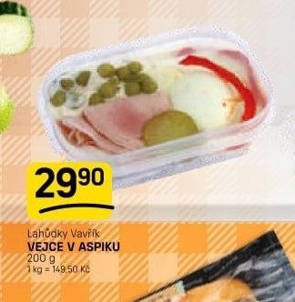 Lahůdky Vavřík VEJCE V ASPIKU
