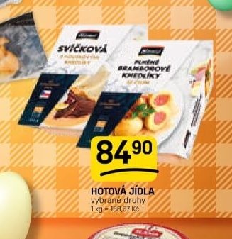 HOTOVÁ JÍDLA