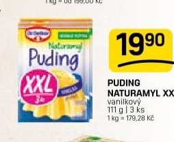 Dr. Oetker Puding Naturamyl XXL