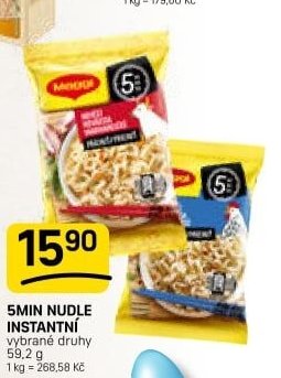 Maggi 5min nudle instantní