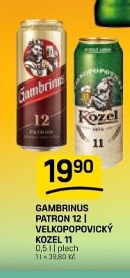 GAMBRINUS PATRON 12