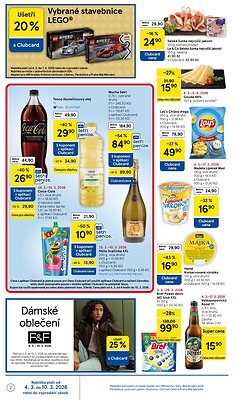 aktuální leták Tesco 4.3.2026-10.3.2026