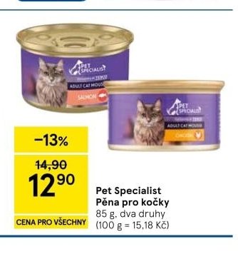 Pet Specialist Pěna pro kočky