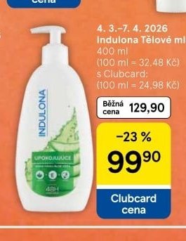 Indulona Tělové mléko