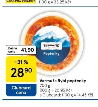 Varmuža Rybí pepřenky 200 g