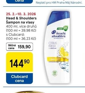 Head & Shoulders Šampon na vlasy