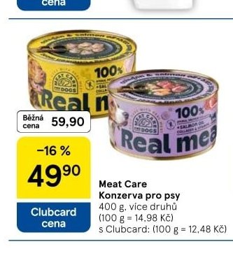 Meat Care Konzerva pro psy