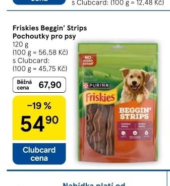 Friskies Beggin' Strips Pochoutky pro psy