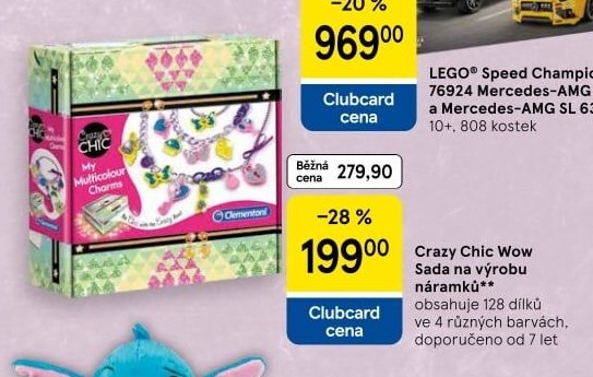 Crazy Chic Wow Sada na výrobu náramků