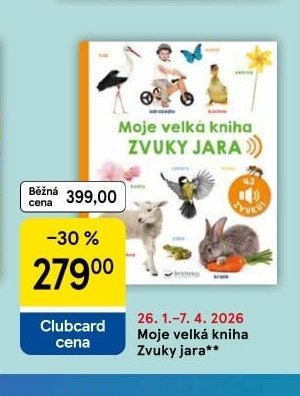 Moje velká kniha Zvuky jara