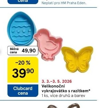 Velikonoční vykrajovátko s razítkem