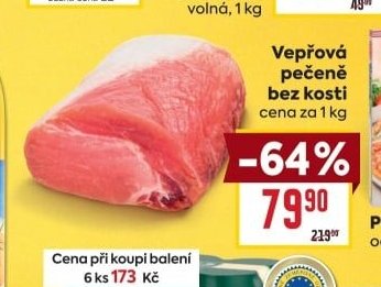 Vepřová pečeně bez kosti