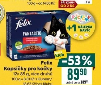 Felix Kapsičky pro kočky