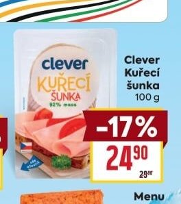 Clever Kuřecí šunka 100 g