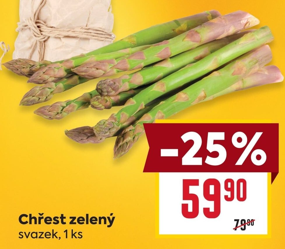 Chřest zelený