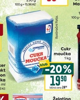 Cukr moučka 1kg