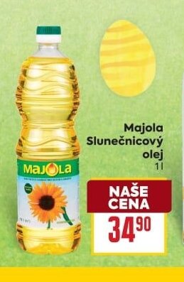 Majola Slunečnicový olej 1l