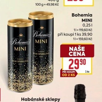 Bohemia MINI 0,25l