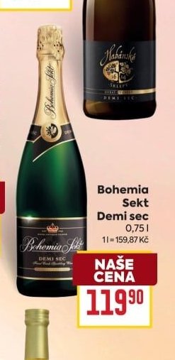 Bohemia Sekt Demi sec 0,75l