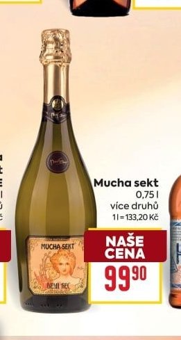 Mucha sekt 0,75l