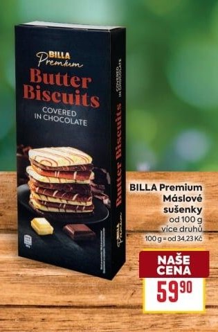 BILLA Premium Butter Biscuits