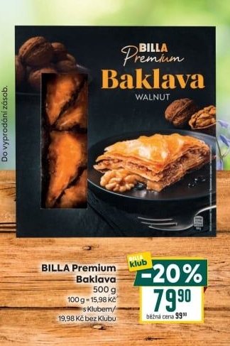 BILLA Premium Baklava